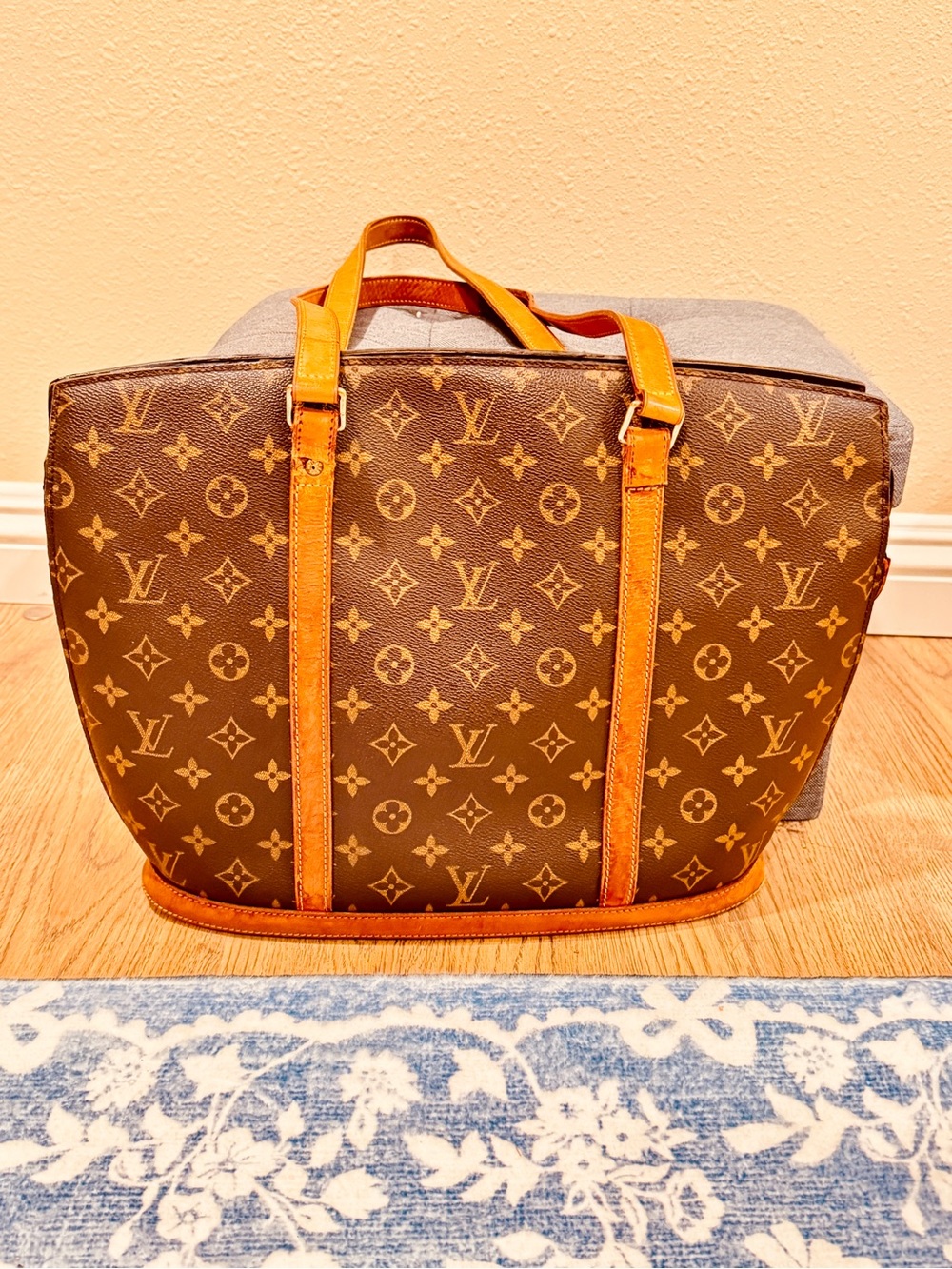 Louis Vuitton Monogram The Babylon Brown and Tan Tote bag - Picture 3 of 16